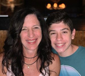 Susan and her son Samuel